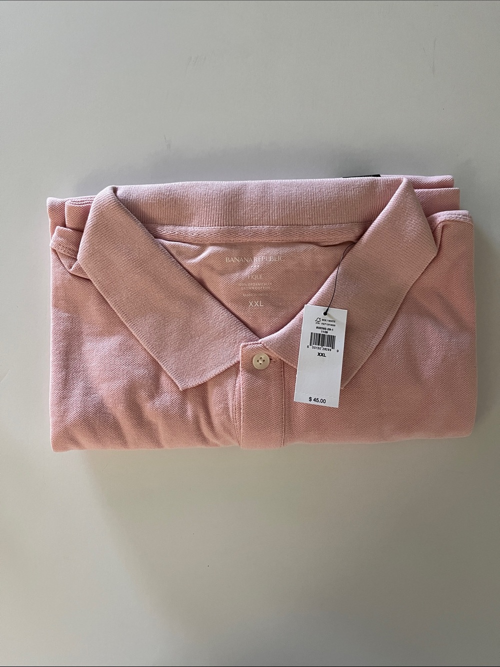 Banana Republic Pink Polo Shirt